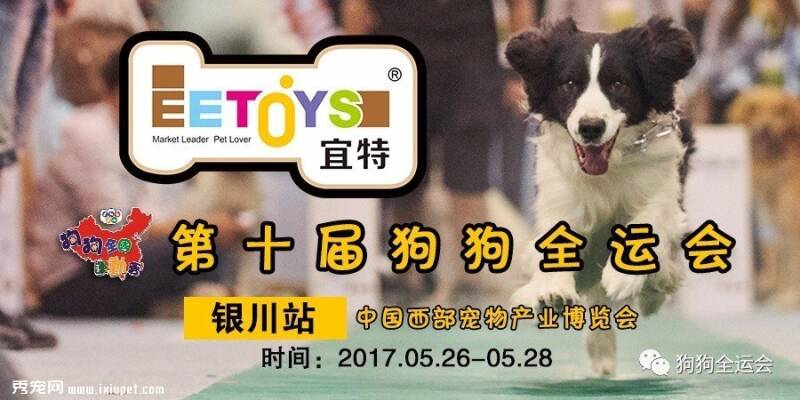 狗狗全国运动会（银川站）暨中国西部宠物产品博览会即将隆重开启！