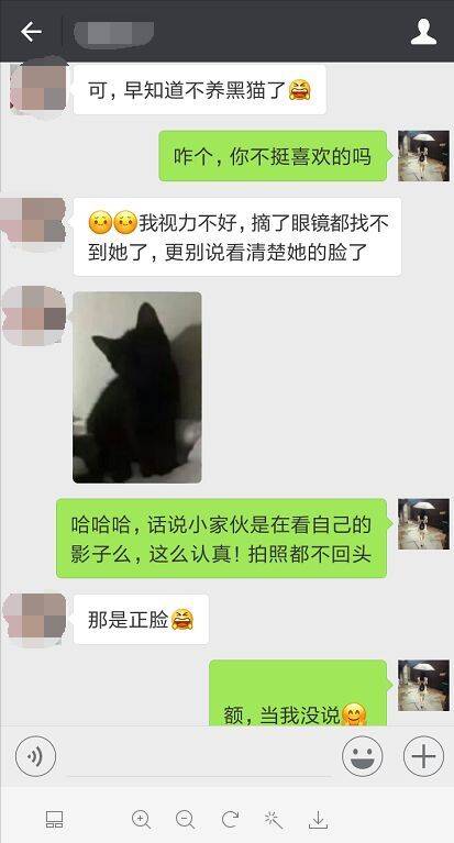 警告！真心不是所有人都适合养黑猫，比如视力不好的...