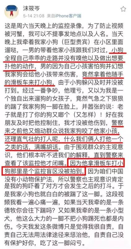 文明遛狗无故被打，对不起，这口气我咽不下去！