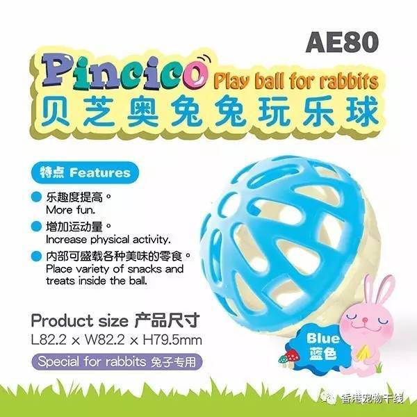产品 | 贝芝奥兔兔玩乐球 | 解决无聊生活，让兔兔动起来！