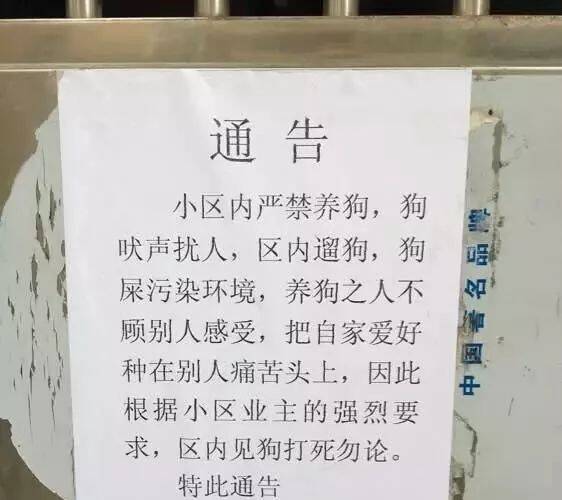 我养狗怎么了？花你家钱了？！