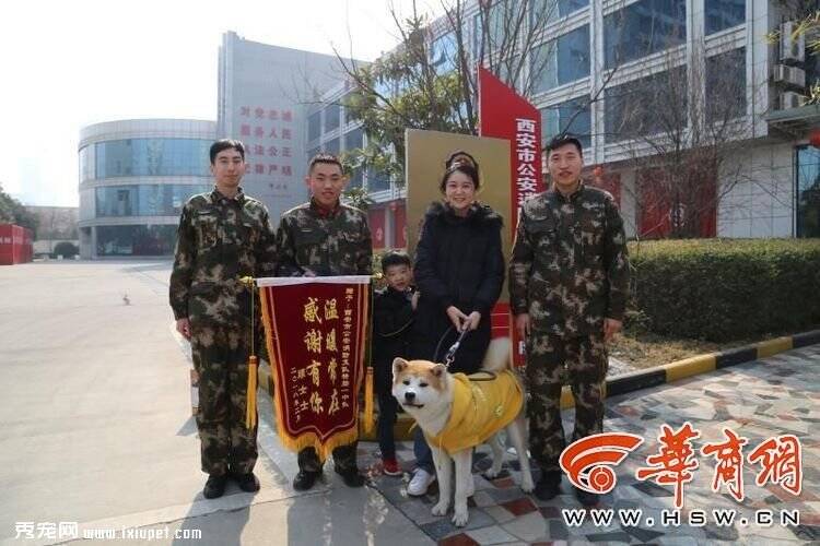 西安女子宠物狗落水 消防官兵爬在冰上救助