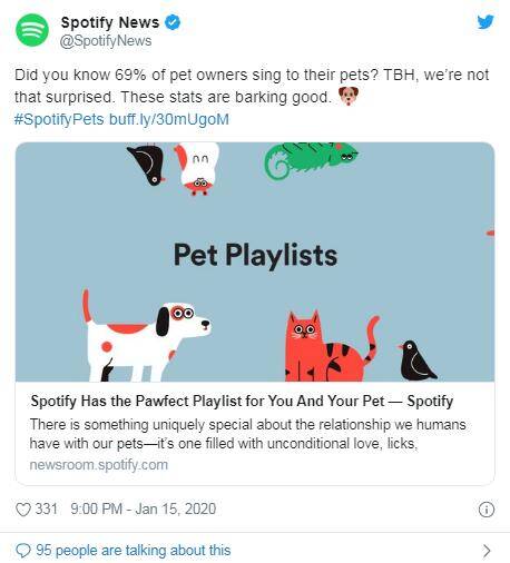 音乐公司为宠物打造“专属歌单” 以缓解孤独