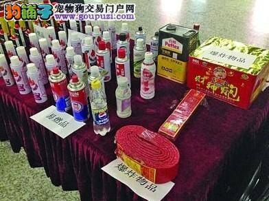 南京地铁站搜出违禁品 搜爆犬立首功