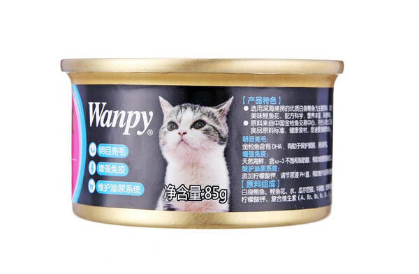 三个月的猫吃罐头吗